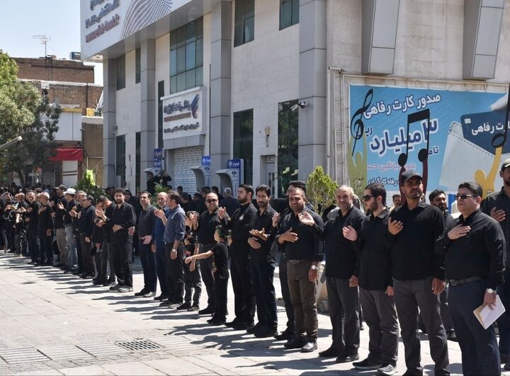 تصاویر/ اقامه تاسوعای حسینی در سنندج