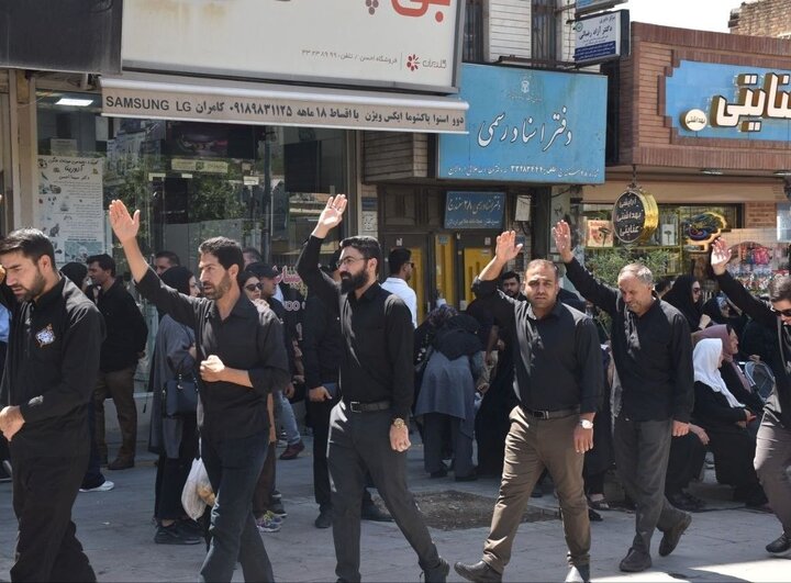 تصاویر/ اقامه تاسوعای حسینی در سنندج