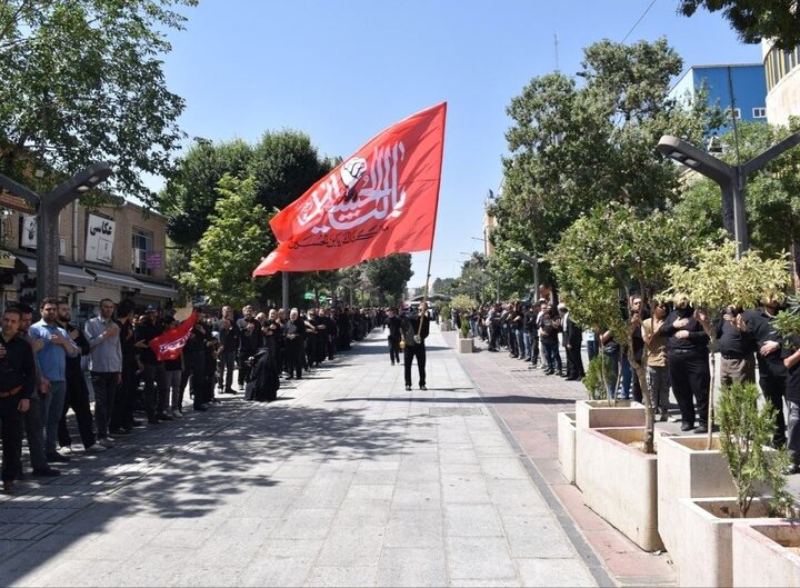 تصاویر/ اقامه تاسوعای حسینی در سنندج
