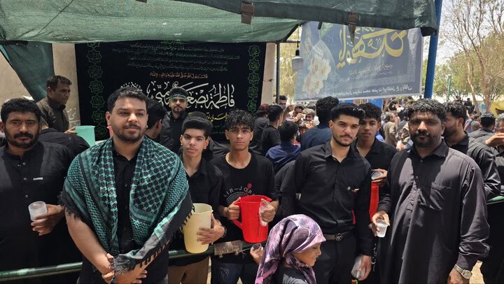 تصاویر/ مراسم عزاداری تاسوعای حسینی در ریگان