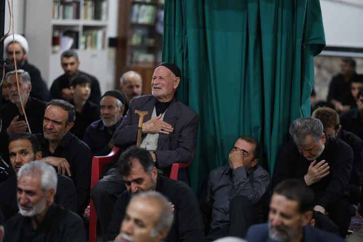 تصاویر/ مراسم عزاداری روز تاسوعا در مسجد جامع همدان