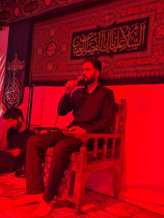 تصاویر / مراسم عزاداری در مدرسه علمیه صاحب الزمان(عج) اسدآباد