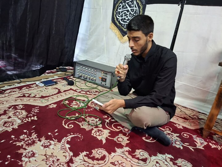 تصاویر / مراسم عزاداری در مدرسه علمیه صاحب الزمان(عج) اسدآباد