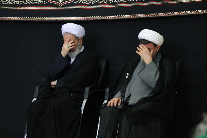 Photos/ L’Ayatollah Arafi participe aux commémorations de l’Achoura chez le grand Ayatollah Nouri-Hamadani