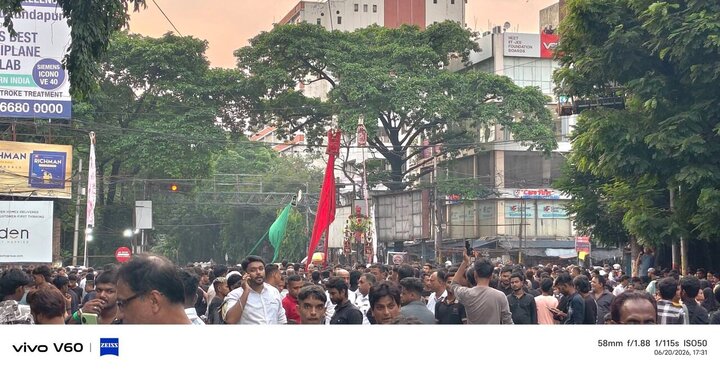হুসাইনির চেতনা ও আবেগ; কলকাতা, পশ্চিমবঙ্গ, ভারতে জমকালো শোকযাত্রা ও শোকানুষ্ঠান/ছবি