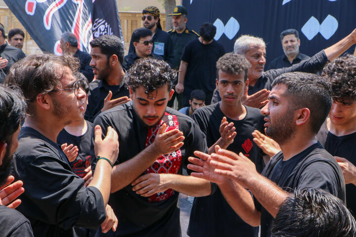 تصاویر/ عزاداری رو تاسوعا در بوشهر