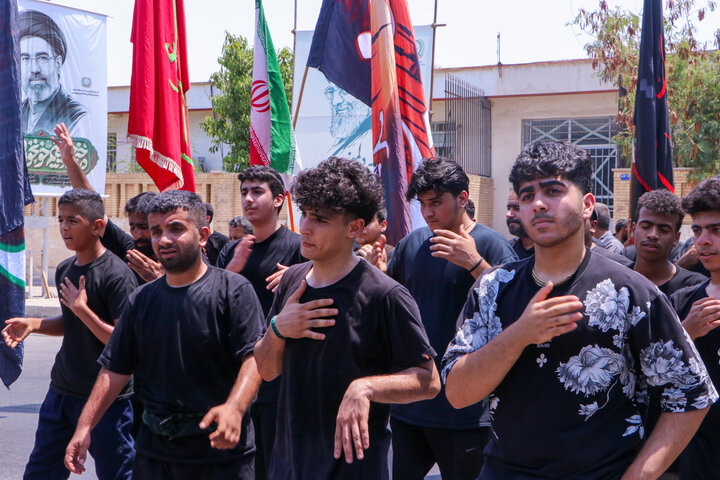 تصاویر/ عزاداری رو تاسوعا در بوشهر