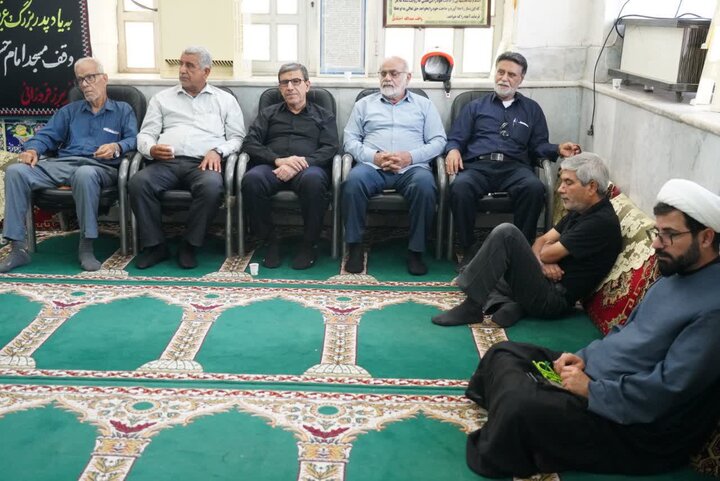 تصاویر/ مجلس عزاداری مسجد امام حسن مجتبی(ع) بوشهر
