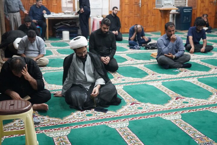 تصاویر/ مجلس عزاداری مسجد امام حسن مجتبی(ع) بوشهر