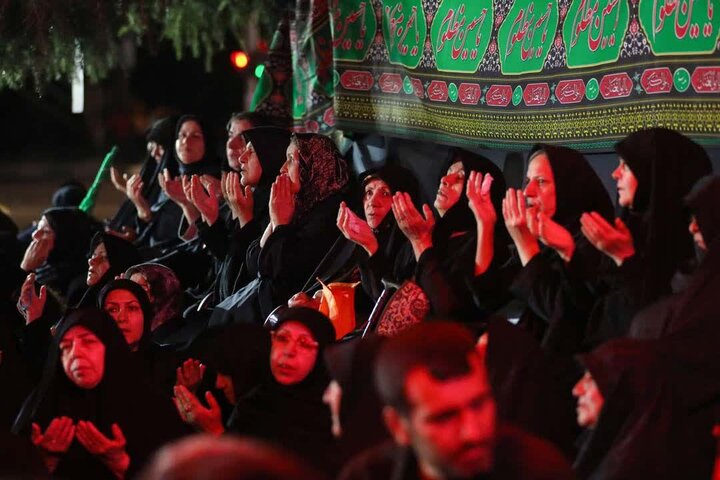 تصاویر/ مراسم عزاداری جوانان غدیری باحضور نماینده ولی فقیه در استان قزوین