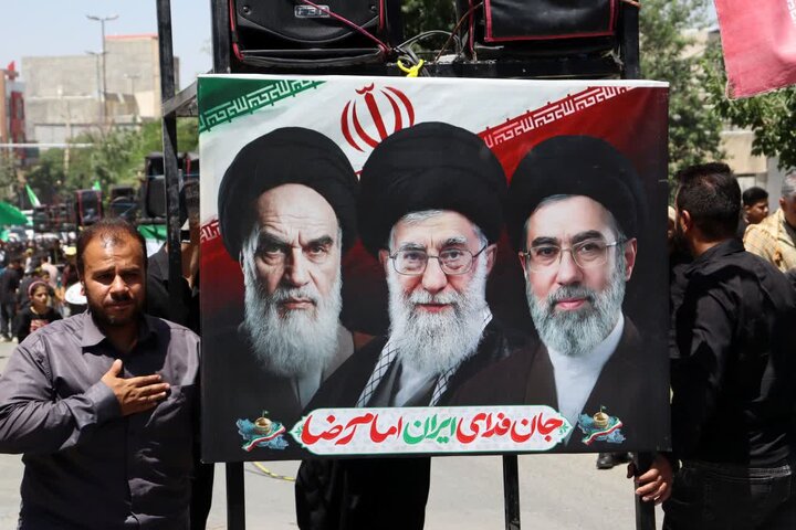 تصاویر/گسترده هیئات مذهبی کامیاران در آیین تاسوعای حسینی