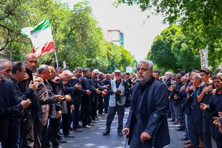 تصاویر /  مراسم عزاداری خیابانی بمناسبت فرا رسیدن تاسوعای حسینی در تبریز