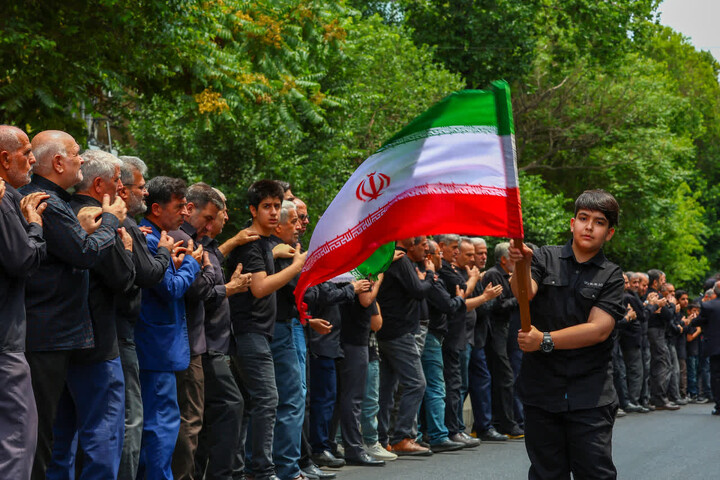 تصاویر /  مراسم عزاداری خیابانی بمناسبت فرا رسیدن تاسوعای حسینی در تبریز