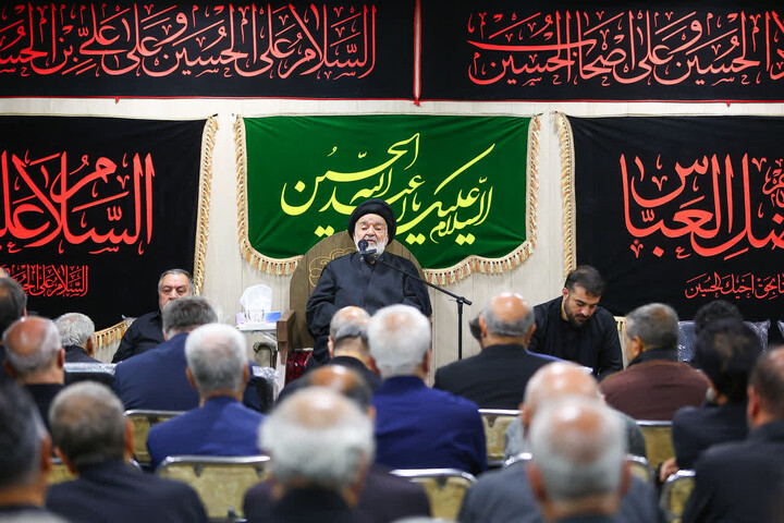 تصاویر |مراسم هیئت عزاداری حسینیه خیرالنسا تبریز
