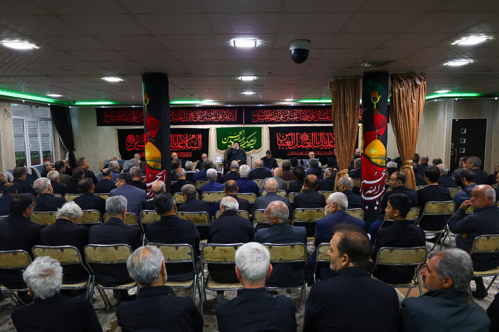 تصاویر |مراسم هیئت عزاداری حسینیه خیرالنسا تبریز