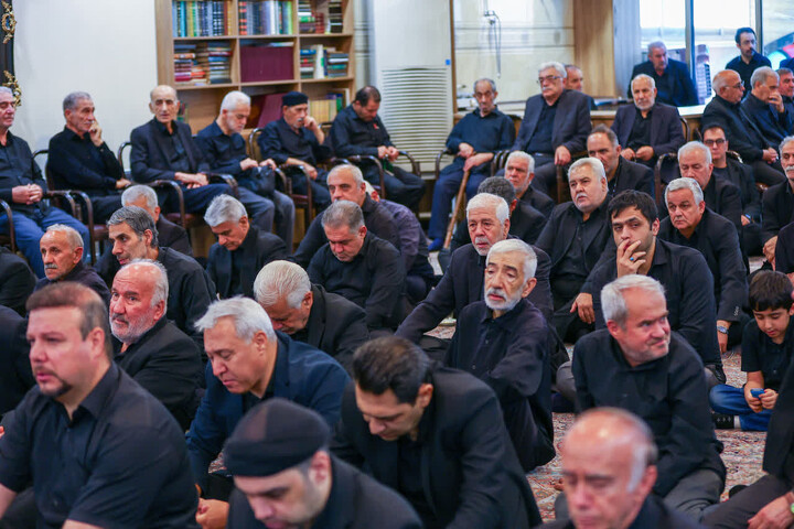 تصاویر |مراسم هیئت عزاداری عجم محله خیابان تبریز