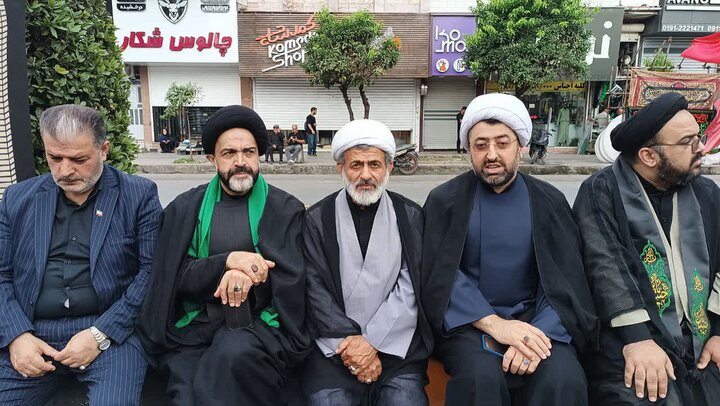 تصاویر/ تاسوعای حسینی در چالوس