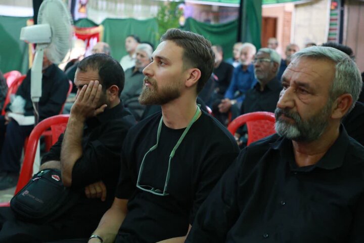 تصاویر/ مراسم عزاداری روز تاسوعا در تکیه پهنه بازار سمنان