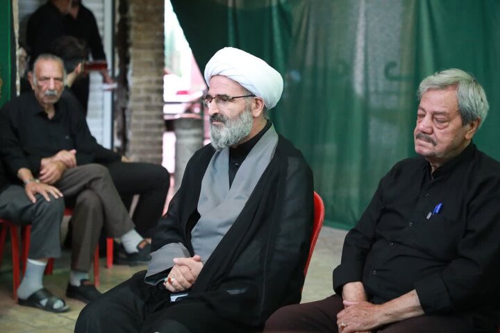 تصاویر/ مراسم عزاداری روز تاسوعا در تکیه پهنه بازار سمنان
