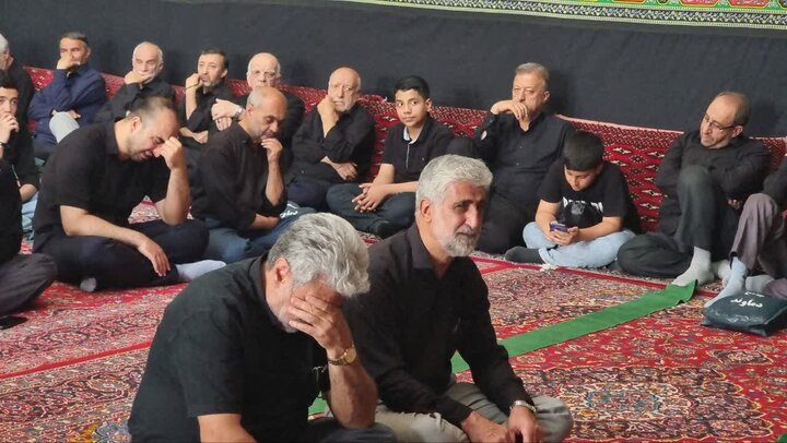 تصاویر/ عزاداری تاسوعای حسینی در مسجد جامع دماوند