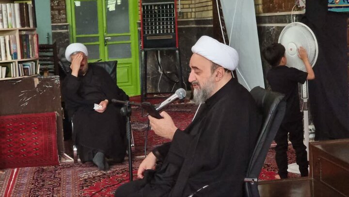 تصاویر/ عزاداری تاسوعای حسینی در مسجد جامع دماوند