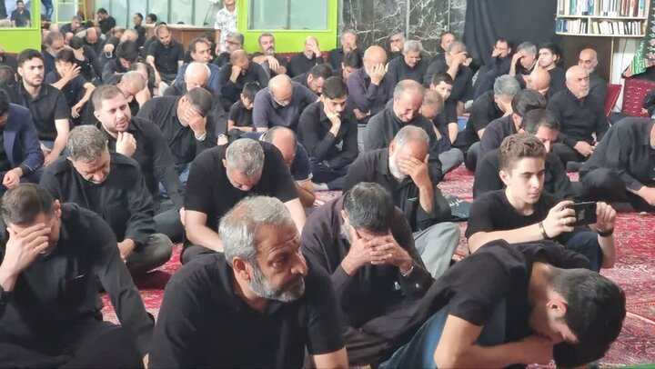تصاویر/ عزاداری تاسوعای حسینی در مسجد جامع دماوند