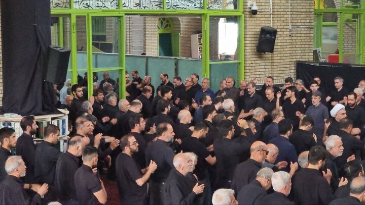 تصاویر/ عزاداری تاسوعای حسینی در مسجد جامع دماوند