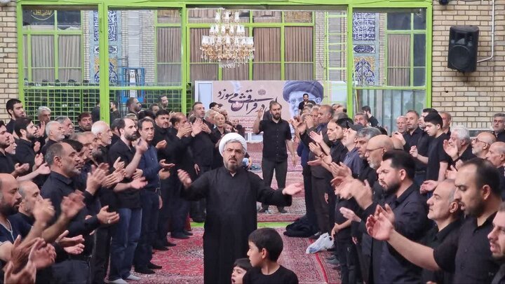 تصاویر/ عزاداری تاسوعای حسینی در مسجد جامع دماوند