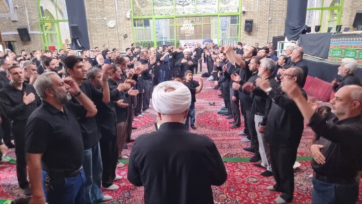 تصاویر/ عزاداری تاسوعای حسینی در مسجد جامع دماوند