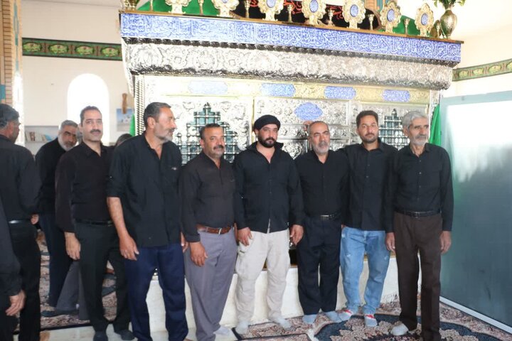 تصاویر/آیین نخل گردانی از شهرستان کارچان تا امامزاده مرضیه خاتون(س)
