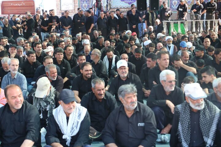 تصاویر/آیین نخل گردانی از شهرستان کارچان تا امامزاده مرضیه خاتون(س)