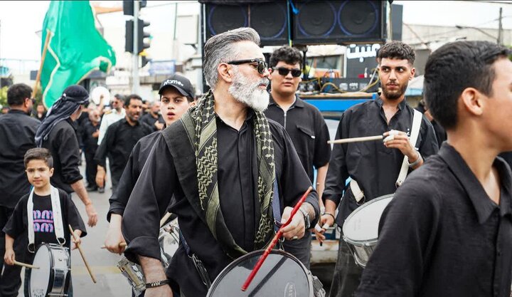 تصاویر/ تاسوعای حسینی در محمودآباد