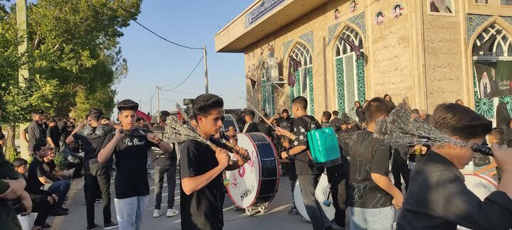 تصاویر/ مراسم عزاداری تاسوعای حسینی در کشکوئیه