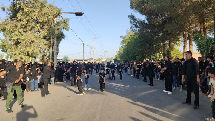 تصاویر/ مراسم عزاداری تاسوعای حسینی در کشکوئیه