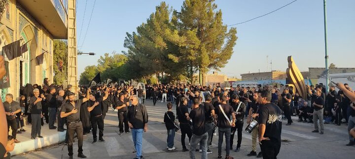 تصاویر/ مراسم عزاداری تاسوعای حسینی در کشکوئیه