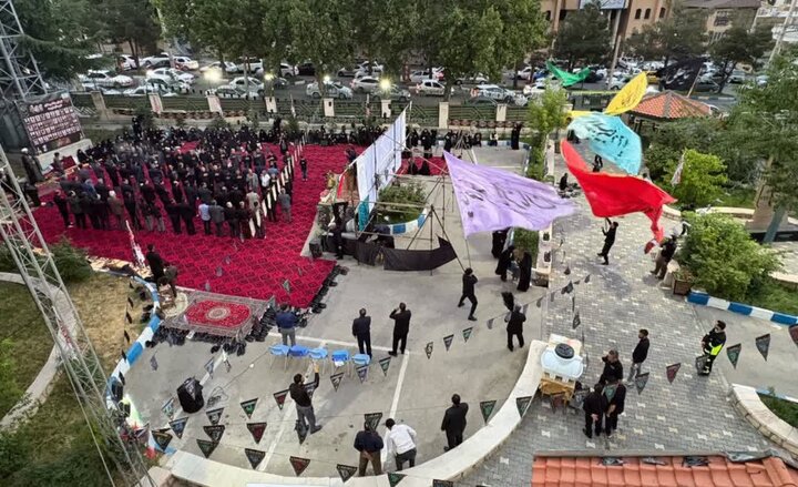 تصاویر/ آیین سوگواری حضرت اباعبدالله الحسین (ع) در فرمانداری ارومیه