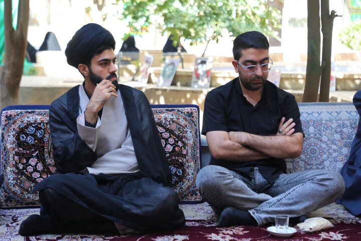 تصاویر/ نهمین روز مجلس عزاداری محرم حوزه علمیه استان یزد برگزار شد