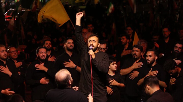 تصاویر |مراسم سوگواری اباعبدالله الحسین هیئت انصارالمهدی اصفهان