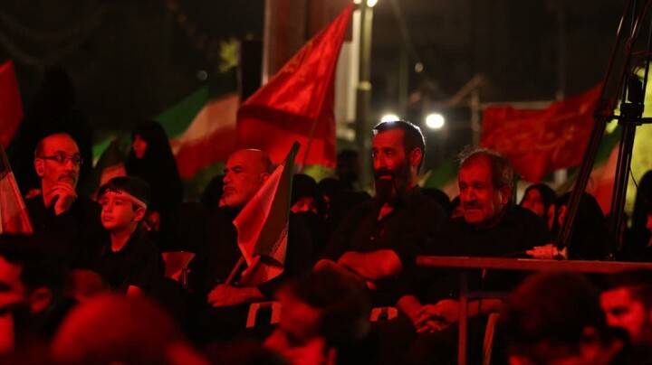 تصاویر |مراسم سوگواری اباعبدالله الحسین هیئت انصارالمهدی اصفهان