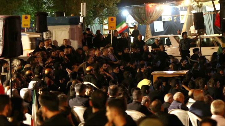تصاویر |مراسم سوگواری اباعبدالله الحسین هیئت انصارالمهدی اصفهان