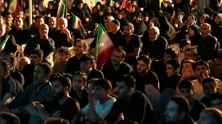 تصاویر |مراسم سوگواری اباعبدالله الحسین هیئت انصارالمهدی اصفهان
