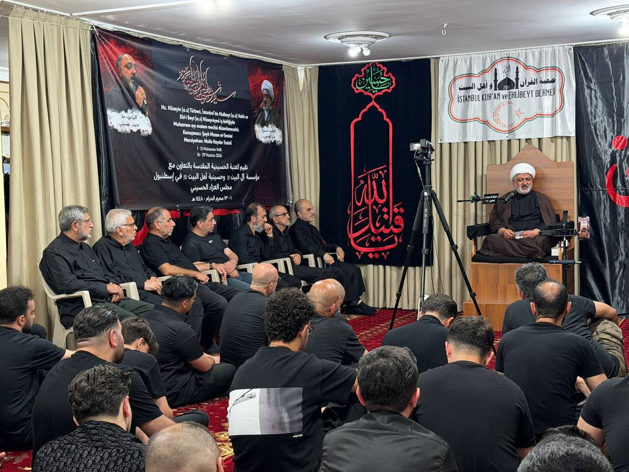Imam Hussain Holy Shrine organizes Muharram mourning gatherings in Istanbul