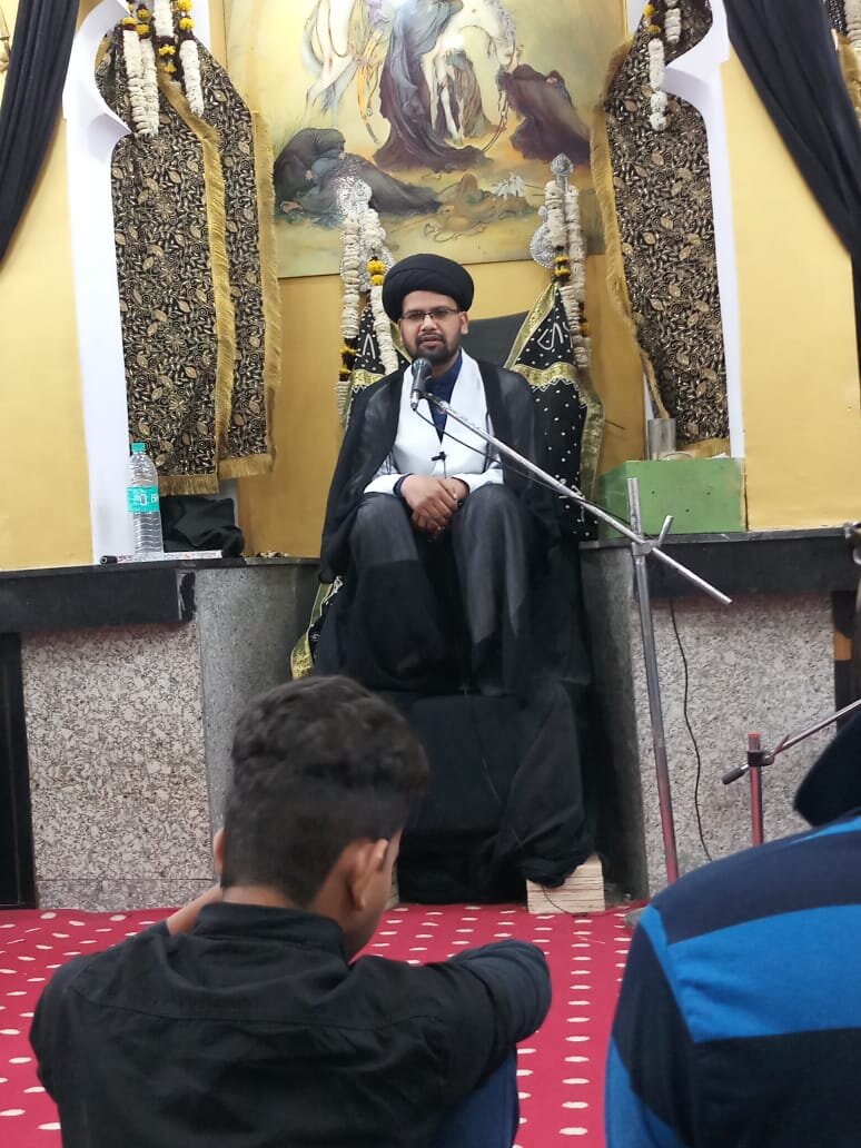 वाक़ेआ-ए-कर्बला क़ुरआनी तालीमात की अमली तफ़्सीर है।मौलाना सैयद रज़ी हैदर फंदेड़वी