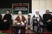 تصاویر/ آیت اللہ العظمیٰ مکارم شیرازی کے دفتر میں مجلس عاشوراء، آیت اللہ العظمیٰ سبحانی سمیت علماء و عوام کی شرکت