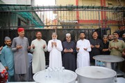تصاویر/ محرم الحرام کے موقع پر اہلِ سنت برادران کی جانب سے عزادارانِ امام حسینؑ کے لیے سبیل کا اہتمام