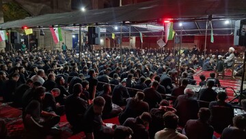 تصاویر/ مراسم سوگواری شب عاشورا هیئت یالثارات الحسین علیه السلام خوی