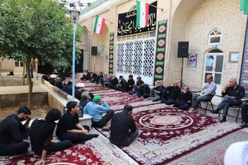 تصاویر/ دهمین روز مجلس عزاداری محرم (عاشورای حسینی) در حوزه علمیه استان یزد