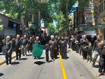 تصاویر/ مراسم سوگواری عاشورای حسینی در مساجد شهرستان خوی