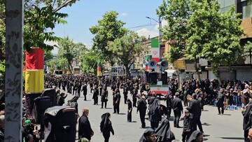 تصاویر/ برگزاری آیین عزاداری عاشورای حسینی در ارومیه