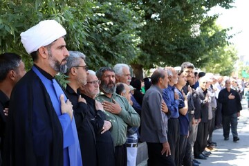تصاویر/ مراسم عاشورای حسینی در  کامیاران